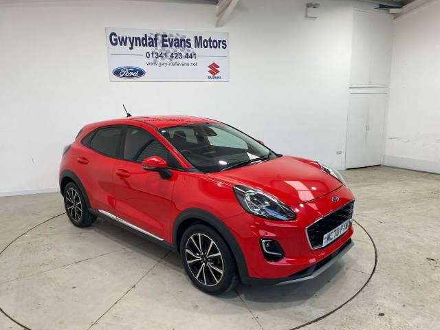 Ford Puma 1.0 EcoBoost Hybrid mHEV Titanium 5dr Hatchback Petrol Red
