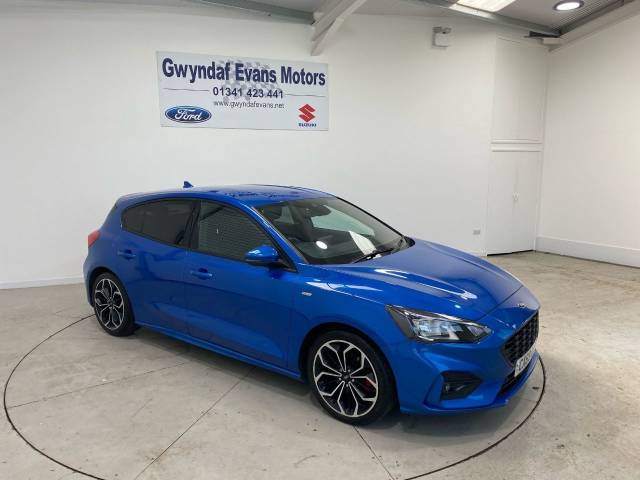 Ford Focus 1.0 EcoBoost 125 ST-Line X 5dr Hatchback Petrol Blue
