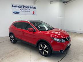 NISSAN QASHQAI 2015 (65) at Gwyndaf Evans Dolgellau
