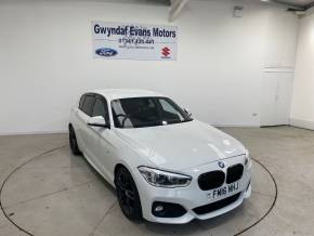 BMW 1 SERIES 2016 (16) at Gwyndaf Evans Dolgellau
