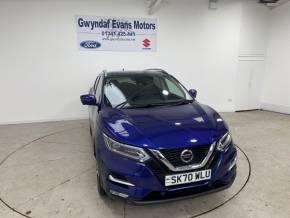 NISSAN QASHQAI 2020 (70) at Gwyndaf Evans Dolgellau
