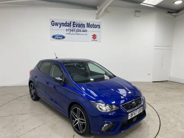 SEAT Ibiza 1.0 TSI 95 FR 5dr Hatchback Petrol Blue