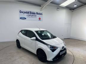 TOYOTA AYGO 2018 (68) at Gwyndaf Evans Dolgellau