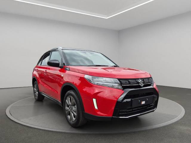 Suzuki Vitara Motion 1.4 MHEV Manual MPV Petrol / Electric Hybrid Red and Black