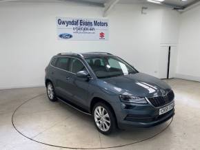 SKODA KAROQ 2019 (69) at Gwyndaf Evans Dolgellau