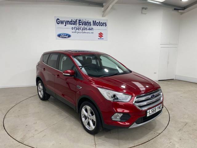Ford Kuga 2.0 TDCi Titanium X 5dr Auto 2WD Hatchback Diesel Red