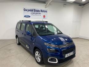 CITROEN BERLINGO 2019 (69) at Gwyndaf Evans Dolgellau