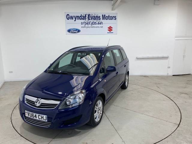 2014 Vauxhall Zafira 1.8i [120] Exclusiv 5dr