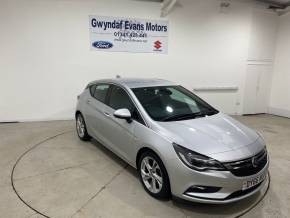 VAUXHALL ASTRA 2016 (66) at Gwyndaf Evans Dolgellau