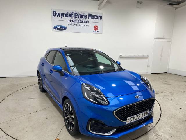 Ford Puma 1.0 EcoBoost Hybrid mHEV 155 ST-Line Vignale 5dr Hatchback Petrol Blue