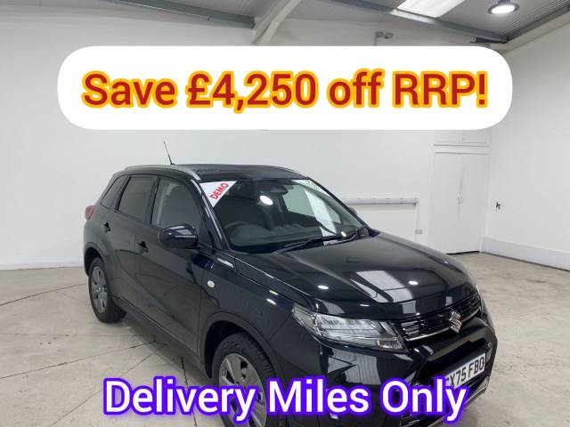 Suzuki Vitara 1.4 Boosterjet Mild Hybrid Motion 5dr SUV Petrol Black