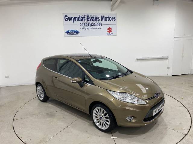 Ford Fiesta 1.4 Titanium 3dr Hatchback Petrol Brown