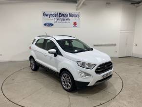 FORD ECOSPORT 2018 (68) at Gwyndaf Evans Dolgellau