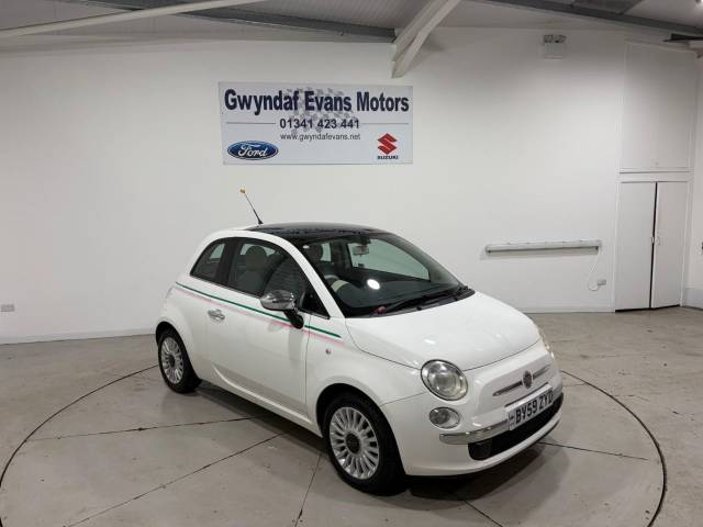 Fiat 500 1.2 Lounge 3dr Hatchback Petrol White