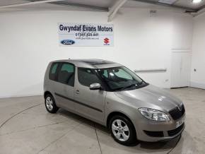 ŠKODA ROOMSTER at Gwyndaf Evans Dolgellau