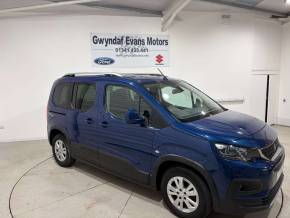 PEUGEOT RIFTER at Gwyndaf Evans Dolgellau