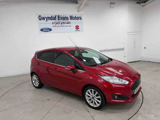 Ford Fiesta 1.0 EcoBoost Titanium 5dr Hatchback Petrol Red