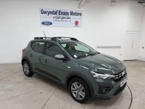 DACIA SANDERO STEPWAY at Gwyndaf Evans Dolgellau