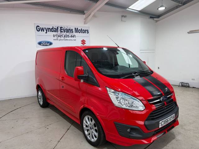 Ford Transit Custom 2.2 TDCi 155ps Low Roof Van Sport Panel Van Diesel Red