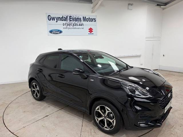 Ford Puma 1.0 EcoBoost Hybrid mHEV ST-Line 5dr DCT Hatchback Petrol Black