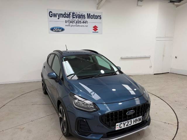 Ford Fiesta 1.0 EcoBoost Hybrid mHEV 125 Active 5dr Auto Hatchback Petrol Blue