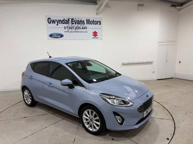 Ford Fiesta 1.0 EcoBoost 95 Titanium 5dr Hatchback Petrol Blue