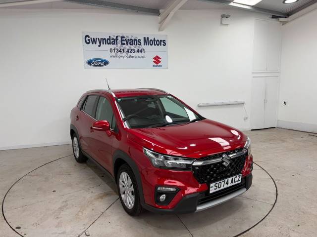 Suzuki S-Cross 1.4 Boosterjet 48V Hybrid Motion 5dr Hatchback Petrol Red