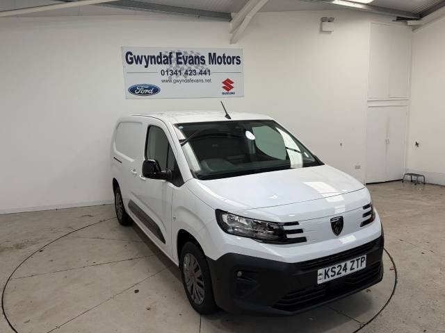Peugeot Partner 1.5 BlueHDi 100 Asphalt Van Panel Van Diesel White