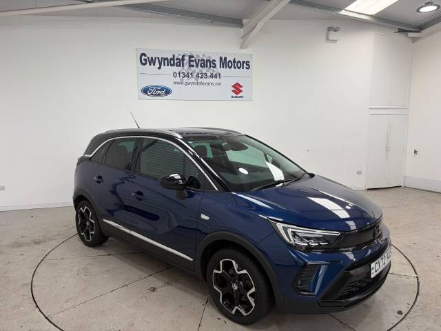 Vauxhall Crossland 1.2 Turbo Ultimate 5dr Hatchback Petrol Blue