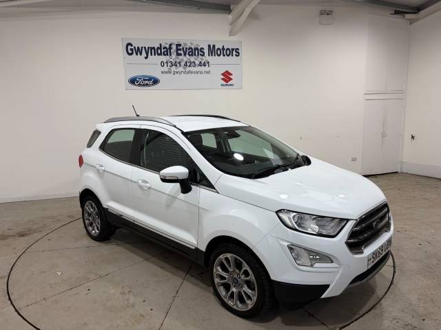 Ford Ecosport 1.0 EcoBoost 125 Titanium 5dr Hatchback Petrol White