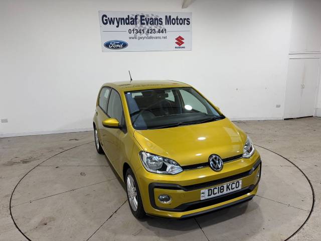 Volkswagen Up 1.0 90PS High Up 5dr Hatchback Petrol Yellow