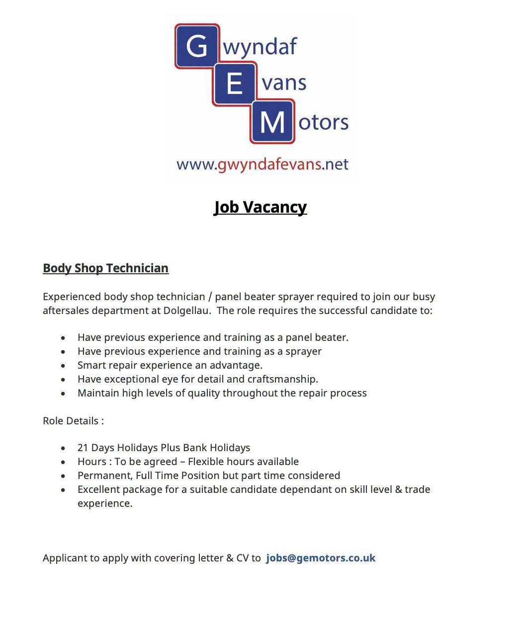 Job Opportunity